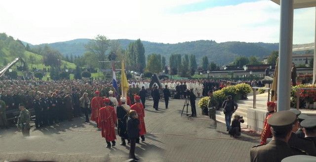 Umirovljeni vojni policajci iz Zadra hodočastili u Mariju Bistricu