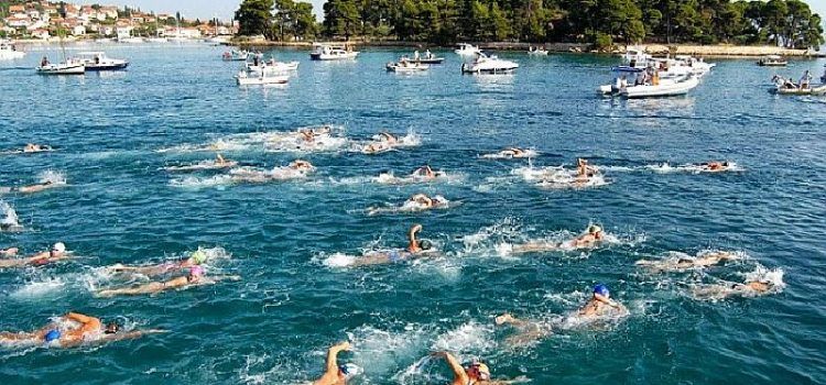 Tradicionalni 50. plivački maraton Preko – Zadar održava se 5. kolovoza
