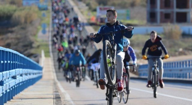 GALERIJA Na 28. Božićnoj biciklijadi Zadar Vir sudjelovale 552 osobe