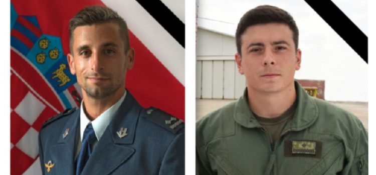 U padu aviona poginuli natporučnik Marko Novković (31) i poručnik Luka Jagatić(25)