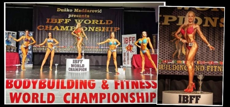 USPJEH Zadranka Vanja Tokić prva na Svjetskom prvenstvu u bodybuildingu