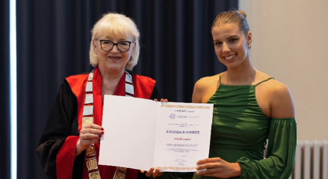 Rektorica Dijana Vican dodijelila nagrade najuspješnijim djelatnicima i studentima