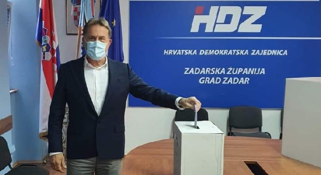 Kalmeta ostaje predsjednik; Uz ogromnu podršku članova HDZ-a Zadarske županije