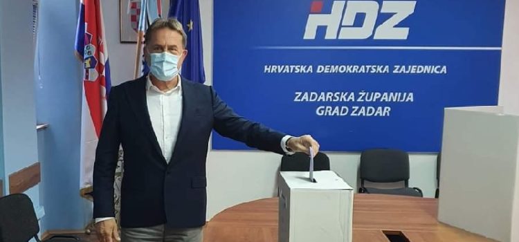 Kalmeta ostaje predsjednik; Uz ogromnu podršku članova HDZ-a Zadarske županije