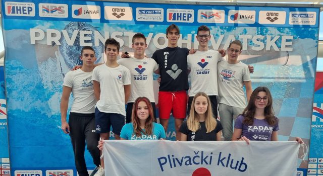 Plivački klub Zadar osvojio 6 medalja i poziv u reprezentaciju
