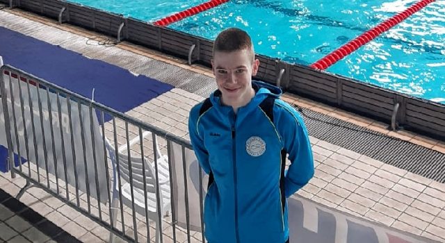 Mladi Zadranin Mate Molnar sudjelovao na Prvenstvu Hrvatske u plivanju