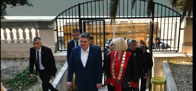 GALERIJA Predsjednik Milanović na Sveučilištu: “Zadar je napredan i poseban grad”!