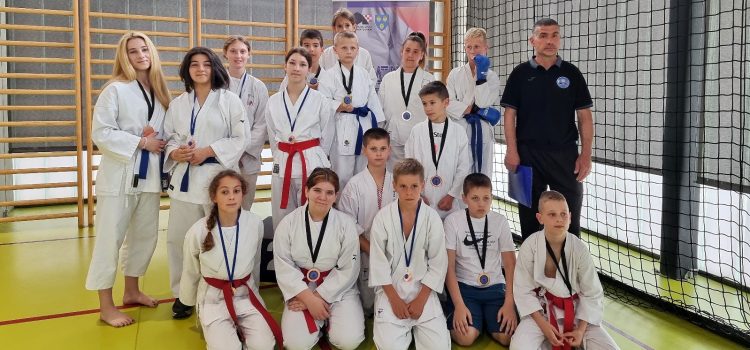 KARATE Bibinjci osvojili zlato, 4 srebra i 4 bronce u 2. Kolu Dalmatinske karate lige
