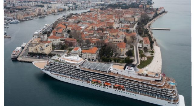 Od početka godine do danas u Zadar uplovilo 56 kruzera s ukupno 41.520 putnika