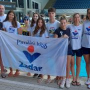 Plivači iz Zadra osvojili 6 odličja na Međunarodnom natjecanju u Dubrovniku