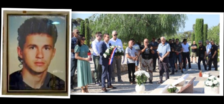 Obilježena 30. obljetnica smrti mladog heroja iz Bibinja – Alfreda Lisice