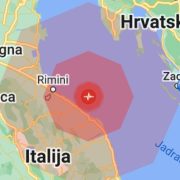 Zadrane uznemirio potres, epicentar na području Italije