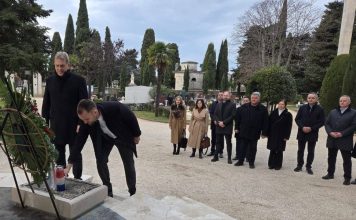 Obilježena 36. obljetnica osnutka HDZ-a Zadar: Položen vijenac u čast poginulim braniteljima