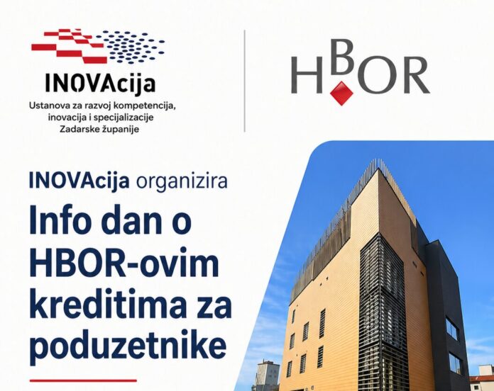 Info dan o HBOR-ovim kreditima za poduzetnike u Centru za kreativne industrije Zadar
