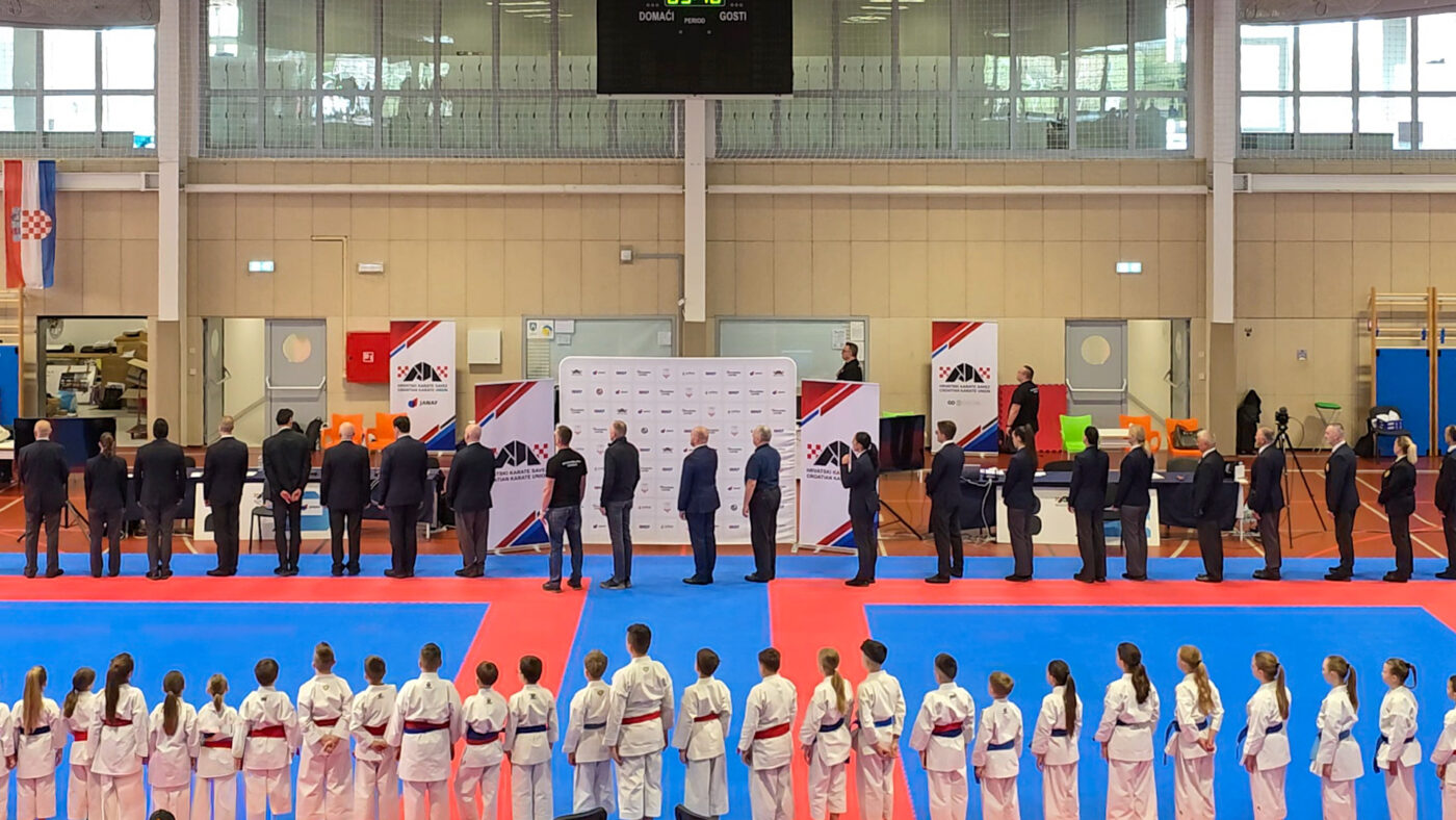Svečano otvaranje Kupa Hrvatske za mlađe uzraste u katama i borbama